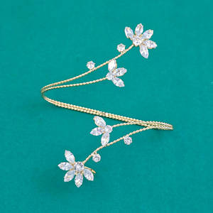 Exquisite Indo-Western Adjustable Classic Finger Ring with Small <b>Beads</b> Stunning Mehndi Plating - Product Image 1