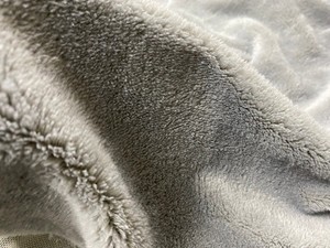 Super Soft Yarn Dyed <b>Fabric</b> 100% <b>Polyester</b> Grey Color for Blanket Garments Toys Home Textile - Product Image 2