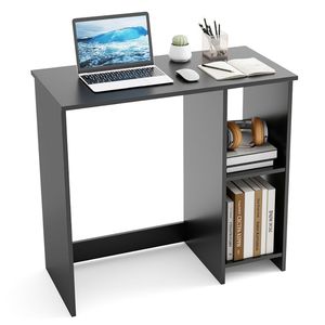 31.5 Inch Modern Home <b>Office</b> <b>Computer</b> Desk with 2 Compartments - Product Image 4