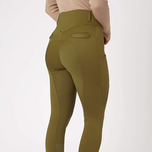 Pantalon d'équitation extensible 4 directions de haute qualité, leggings, collants, vêtements d'équitation en tissu technique au toucher doux - Product Image 2