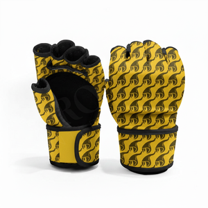 Gants de Sparring d'Arts Martiaux Personnalisés à Demi-Doigts avec Logo Sérigraphié, Faible MOQ, Équipement de Sécurité, Conception Sur Mesure - Product Image 2