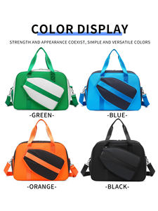 Custom Logo Pickleball Racket Bag Water-Resistant Polyester Fashion Sports Bag with 50-70L Capacity for <b>Badminton</b> & Tennis - Product Image 3