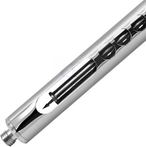 CLASTY INSTRUMENTS Seringue dentaire passive automatique, manche en plastique noir, acier inoxydable, réutilisable, autoclavable, aspirante locale - Product Image 6