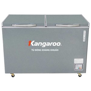 ตู้แช่แข็งแบบฝาทึบ 2 ช่อง Kangaroo ขนาด 200L-500L ประตูคู่ ระบบละลายน้ำแข็งด้วยมือ ภาษาอังกฤษ ผลิตในเวียดนาม - Product Image 5