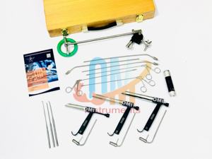 Set de Laringoscopio de Pedestal Laríngeo Micro de Alta Calidad OMI, Certificado CE ISO, 14 Piezas, Acero Inoxidable de Grado Médico, Suministros para el Cuidado de la Salud - Product Image 2