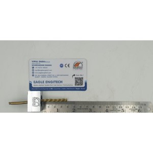 Matrice de torsion pour bracelet creux en métal, entrée 4,00 mm, sortie 4,10 mm, modèle T 6044 - Product Image 3