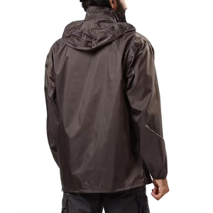 Chaqueta Cortavientos con Capucha de Lona de Alta Calidad, Ecológica, Ligera, Impermeable y Transpirable para Hombre - Product Image 3