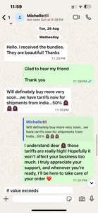 Cheveux naturels bruts d'Inde du Sud, provenant d'un seul donneur, lisses et non traités - Product Image 5