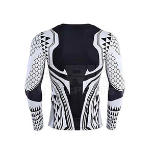 Rashguard de sublimation en matière extensible, texture douce, pour le surf, la plage et les sports nautiques - Product Image 2