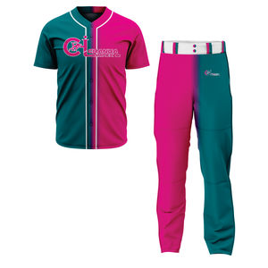 Collection d'uniformes de baseball professionnels sur mesure, vêtements de sport haut de gamme, ensemble maillot et pantalon de baseball - Product Image 1