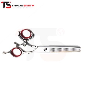 Ciseaux à effiler élégants pour barbier, outil ergonomique pour effiler les cheveux, pour barbiers, stylistes, professionnels de salon et toilettage quotidien, qualité supérieure - Product Image 3