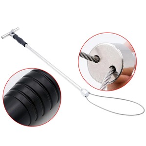 Farm Equipment Animal Catch Pole Heavy Duty Steel Wire Noose Pig <b>Holder</b> Dog <b>Control</b> Tool for Calf Goat Hog Management - Product Image 2