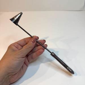 Iron Cone Candle Stand With Ring <b>Top</b> For Metal Candle Holders - Product Image 4