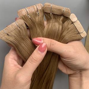 El mejor descuento para cinta en cabello liso Hueso Recto Super Doble dibujado Estilo recto 100% Cabello vietnamita Varios colores Crudo - Product Image 3