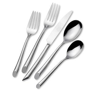 Juego de cubiertos plateados de acero inoxidable de alta calidad con mango único hecho a mano Juego de cubiertos de lujo - Product Image 3