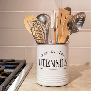 Portacubiertos de hierro de diseño de lujo para una cocina elegante en el hogar, que ofrece una estética premium y un almacenamiento organizado. - Product Image 1