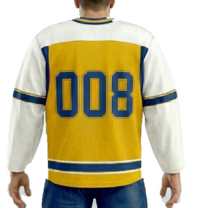 Camiseta de Hockey sobre Hielo para Hombre, Camisetas de Hockey de Alta Calidad, Ropa de Entrenamiento, Camiseta de Campo de Hielo, Camiseta de Entrenamiento de Hockey de Manga Larga - Product Image 4