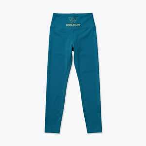 Women's High-Waisted Stretch Sports <b>Leggings</b> Breathable Quick Dry Eco-Friendly Fabric <b>Pockets</b> for Yoga Running Fitness - Product Image 1