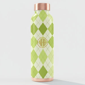 Botella de agua de cobre y Metal de 950ml de alta calidad, a prueba de fugas, ecológica, elegante, sin BPA, hecha a mano, tapa de impresión de logotipo personalizado Premium - Product Image 6