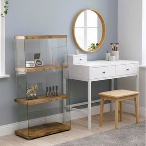 Estante de cristal de boutique moderno para el hogar, mueble para exhibir en la sala de estar o para aplicaciones de Hotel/Villa o supermercado, en venta al por mayor - Product Image 1