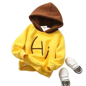 Groothandel Cool Stijl Kinderen Kids Jongen Lange Mouw Sweatshirts Rits Trui Hoodies Met Custom Logo