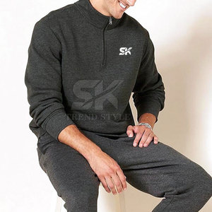 Sudaderas con logotipo impreso personalizado, sudaderas de tamaño personalizado para hombre, fabricación en Pakistán, sudaderas lisas con cremallera al por mayor - Product Image 5