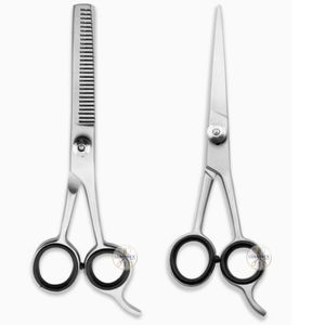 Kit de barbier personnel hygiénique avec ciseaux argentés de 6,5 pouces - Product Image 2