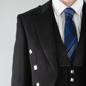 Elegante Chaqueta de Vestir Escocesa para Hombre Prince Charlie, 100% Lana, Diseño Sólido, Temporada de Invierno, Servicio OEM Disponible - Product Image 5