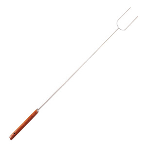 41" Portable <b>Metal</b> Camp Fork for Outdoor Camping and Cooking - Product Image 1