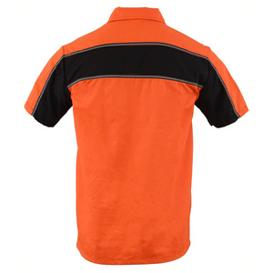 Camisas de Trabajo Personalizadas para Hombre, Transpirables, de Mezcla de Algodón, Uniformes Resistentes, Ropa para Empleados en Trabajos Industriales, para Exportación - Product Image 2