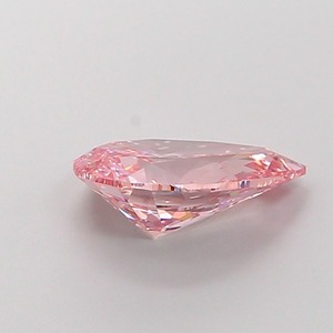 Diamant en forme de poire de 1,92 carat, rose vif fantaisie, clarté VVS2, polissage excellent, CVD, cultivé en laboratoire, pierre précieuse exceptionnelle et étincelante - Product Image 2