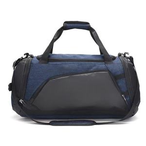 Premium Navy Blue Sport Gym Bag Large Capacity Training Duffle with Dedicated Shoe Compartment and Water Resistant Fabric - Product Image 2