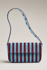 Bolso de Hombro Tipo Baguette con Cuentas de Primera Calidad, Bolso de Moda Hecho a Mano, Pieza Exclusiva de Colección para Mujer, Edición de Diseñador de Lujo - Product Image 3