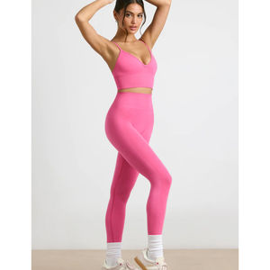 Conjunto Deportivo de 2 Piezas para Mujer, Casual, para Invierno, Fitness, Yoga, Gimnasio, Bra y Shorts, Ropa Deportiva para Pilates, Secado Rápido, Transpirable - Product Image 2