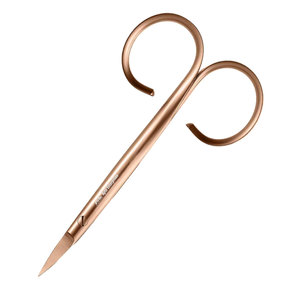 Tijeras para Uñas Rojas y Doradas de Precisión, para Manicura, Cutículas, Cejas, Belleza Profesional, Clásicas, de Acero Inoxidable, Cuadradas - Product Image 3