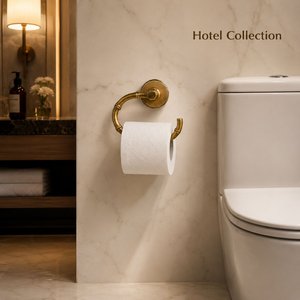 <b>Vintage</b> Brass Wall Mounted <b>Toilet</b> Paper <b>Holder</b> Decorative Bathroom Tissue <b>Roll</b> <b>Holder</b> Antique Finish Luxury Bathroom Hardware - Product Image 3