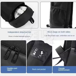 Sac à dos de basketball de style moderne avec rangement facilement accessible, fabriqué au Pakistan - Product Image 4