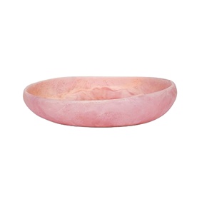 Bol et plat de service en résine d'articles de luxe - Passe au lave-vaisselle, design moderne européen personnalisable pour la maison et les fêtes - Product Image 1