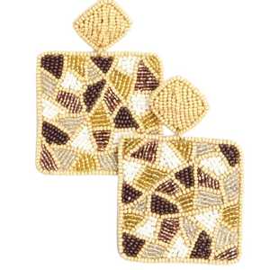 Boucles d'oreilles pendantes en forme de lapin mignon avec strass en cristal, plaquées or, bijoux de fête pour femmes, boucles d'oreilles tendance - Product Image 4