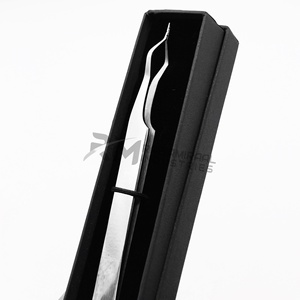 Boîte noire RMI pour pince à épiler pour extensions de cils, design argenté brillant, nouveau modèle - Product Image 4
