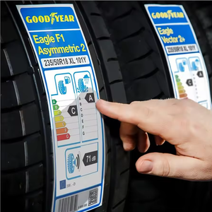 Etiquetas Autoadhesivas Personalizadas para Neumáticos, Vinilo Semibrillante y Película PET, para Código de Barras, Código QR, Información de Seguimiento, OEM/ODM Disponible - Product Image 3