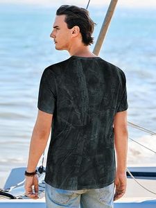 Camisetas de Cuello Redondo para Hombre al por Mayor, Corte Ajustado, Fabricante de Ropa Personalizada, Algodón Premium, Manga Corta, OEM, ODM, Marca Privada, Entrega Rápida - Product Image 2