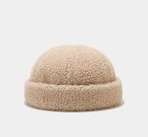 Bonnet unisexe en fausse fourrure avec cache-oreilles, couleur unie, chaud pour l'hiver, pour adultes, style décontracté en peluche réglable - Product Image 3