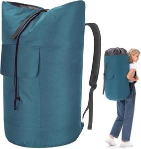 Lightweight Easy Pack from Vietnam Large Capacity Travel Backpack Laundry <b>Bag</b> with Stuff-it Pocket <b>30L</b> Capacity OEM/ODM - Product Image 4