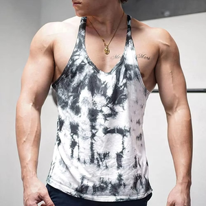Camiseta sin Mangas para Hombre de Primera Calidad, Talla Grande, Transpirable, Informal, Holgada, para Gimnasio y Fitness, 100% Orgánica - Product Image 4