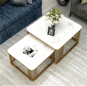 Mesa de Centro Plegable Portátil de Metal de Lujo, Diseño Moderno, para Sala de Estar, Decoración del Hogar, Unicorn Handicrafts - Product Image 6