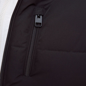 Men Thickened Color Block Puffer Jacket Warm Winter Ski Coat with Stand Collar & <b>Zip</b>-<b>Up</b> Front OEM Custom Bulk - Product Image 2