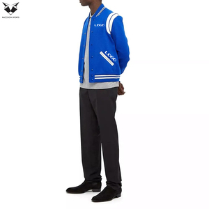 Black Color Good Selling Highest Quality Varsity <b>Jackets</b>, Make Own Best Soft Fabric Premium Product Blue White College <b>Jackets</b> - Product Image 4