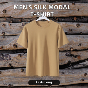 Camiseta Deportiva de Manga Corta para Hombre, Tejido de 240g, Sólida, Antiencogimiento, Personalizable, para Verano, Primavera y Otoño - Product Image 6