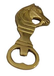 Abridor de Botellas de Latón con Diseño de Caballo Salvaje, Decorativo, Coleccionable, Vintage, para Regalo, Hogar, Bar, Cocina - Product Image 5